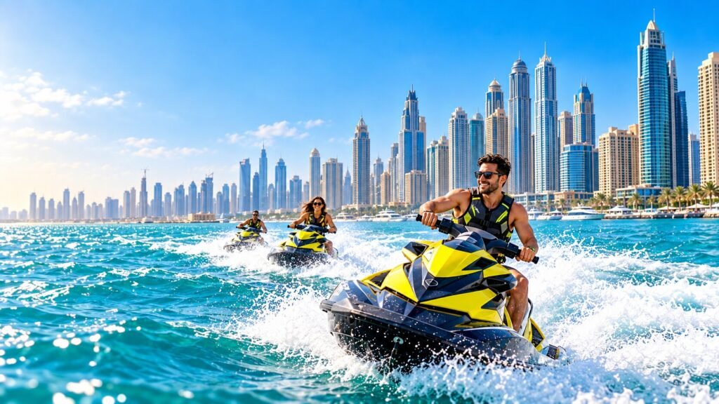 Dubai Marina Jet Ski Tour experience